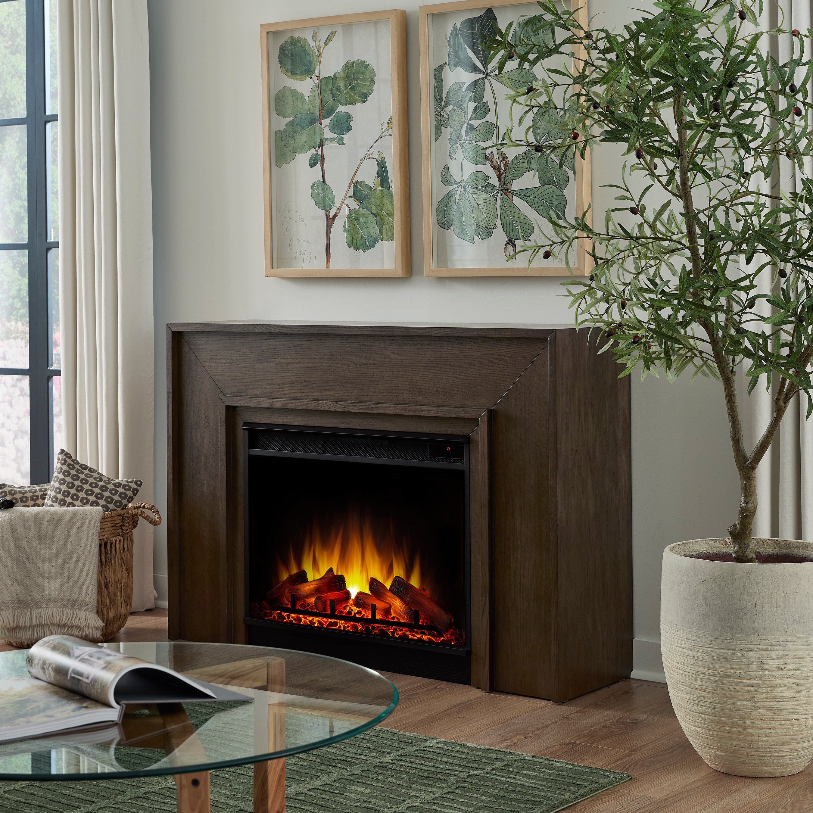 Beck Grand Electric Fireplace