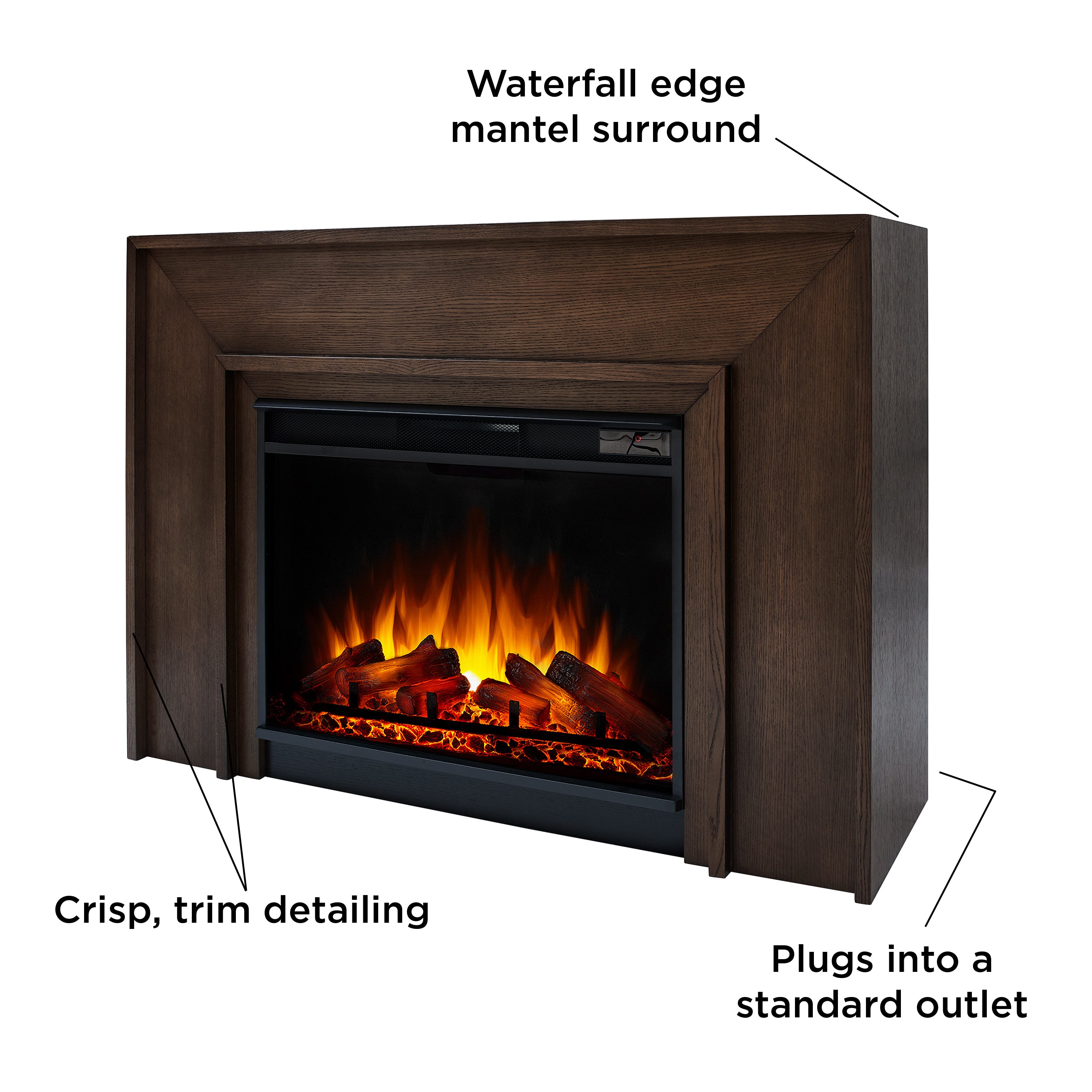 Beck Grand Electric Fireplace