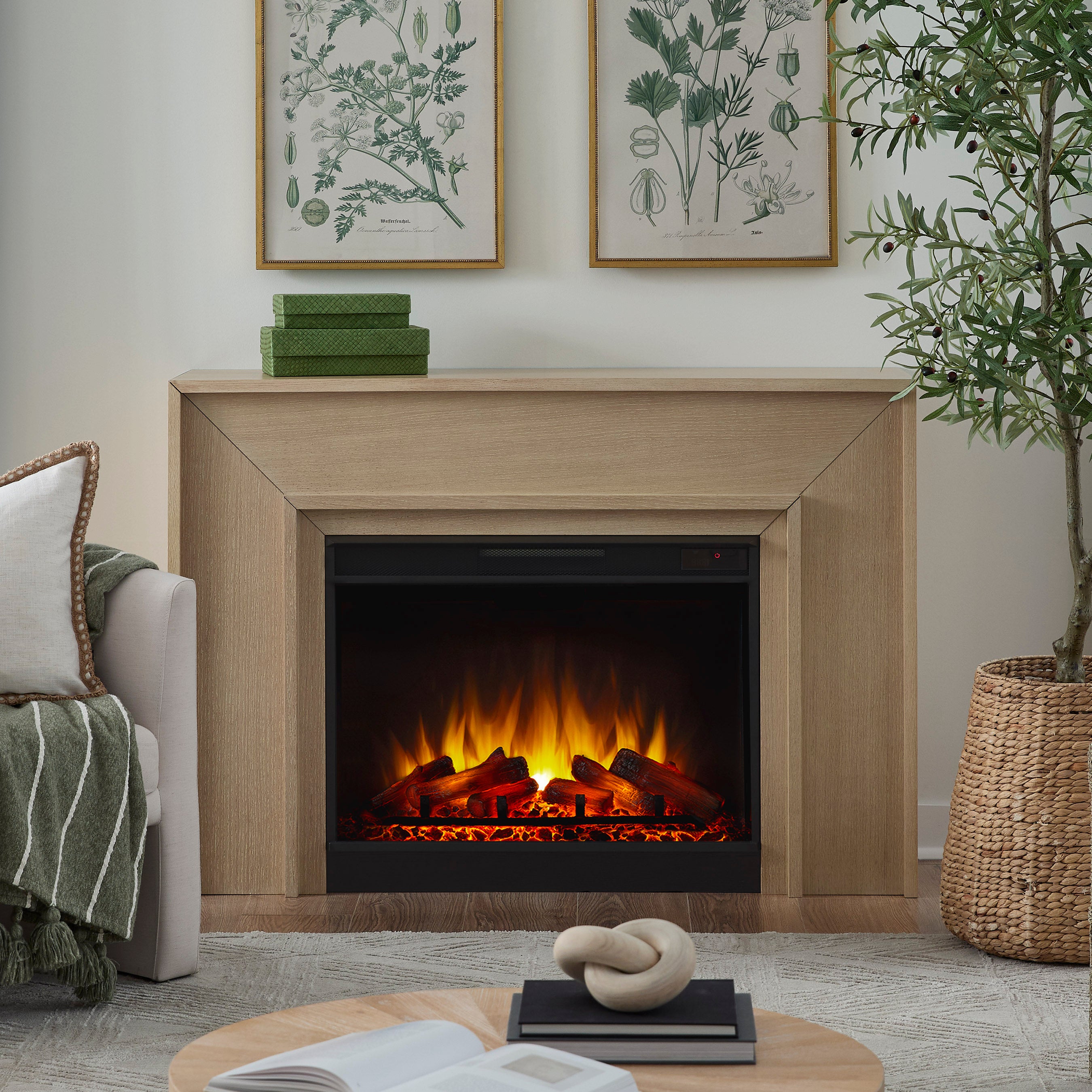 Beck Grand Electric Fireplace