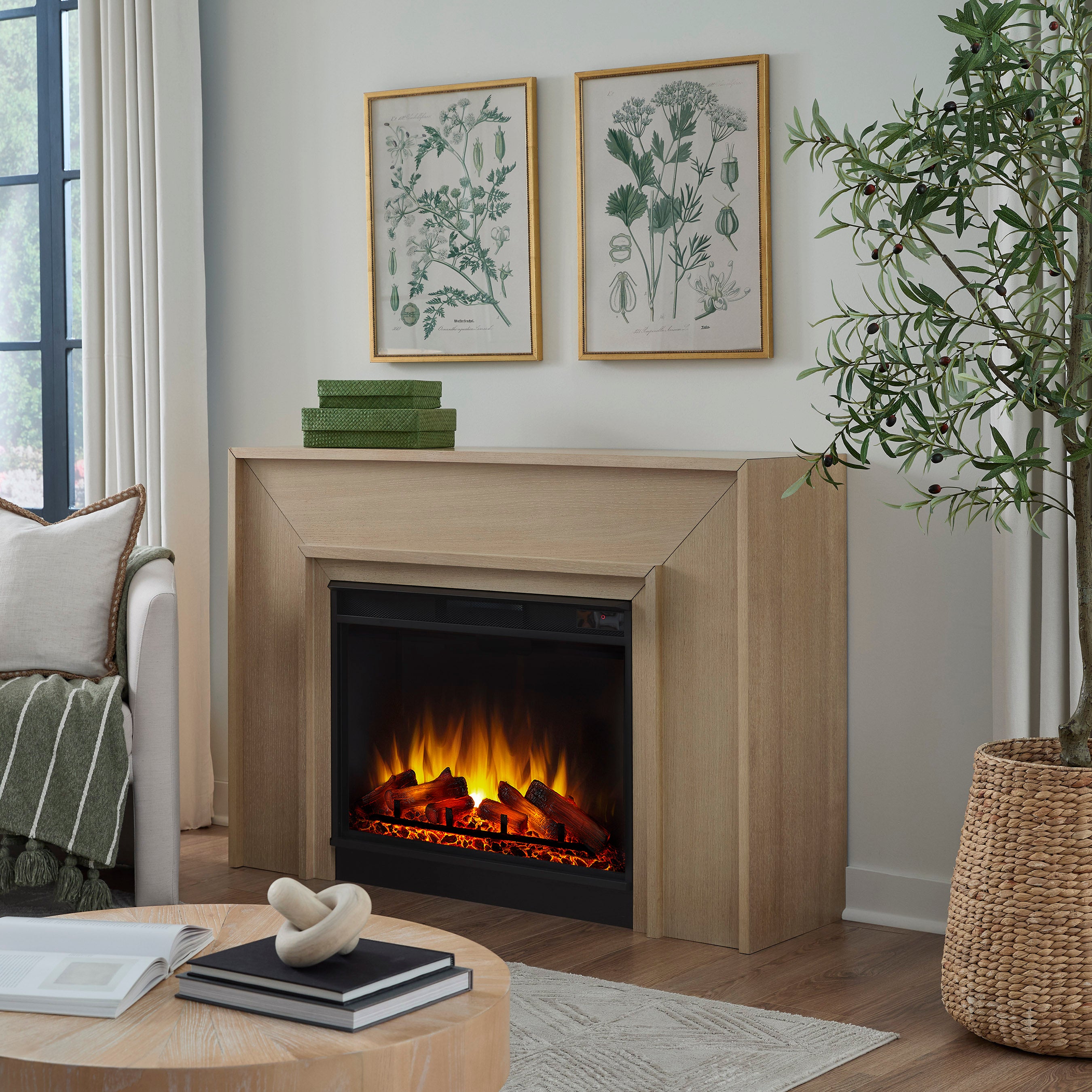 Beck Grand Electric Fireplace