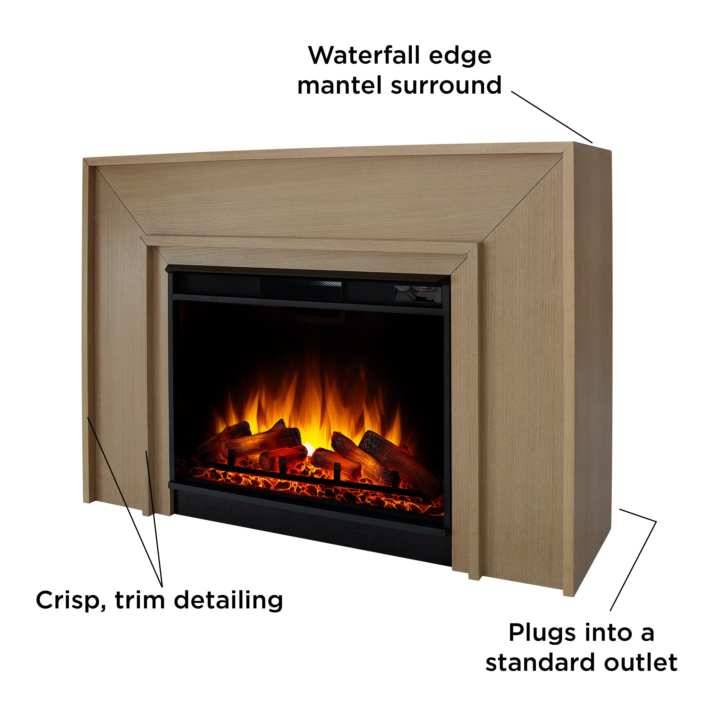 Beck Grand Electric Fireplace