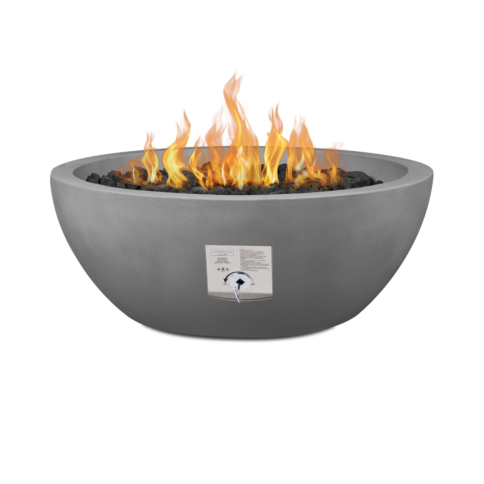 Eldora 38" Propane Fire Pit Bowl - Real Flame