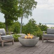 Eldora 38" Natural Gas Fire Pit Bowl - Real Flame