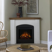 Anika Corner Electric Fireplace