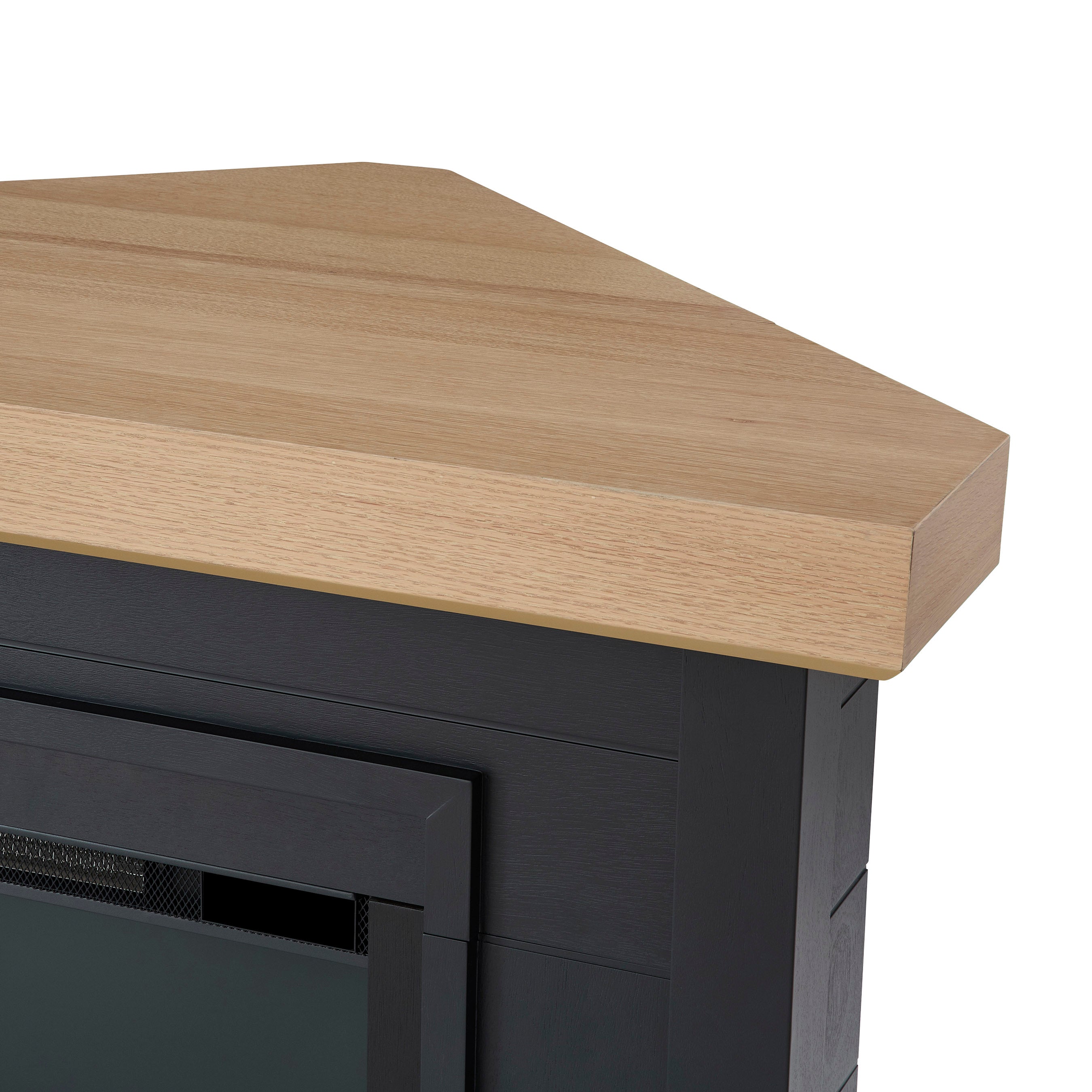 Bernice Corner Slim Electric Fireplace