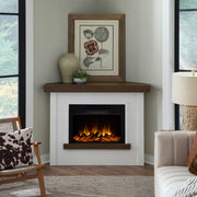 Bernice Corner Slim Electric Fireplace