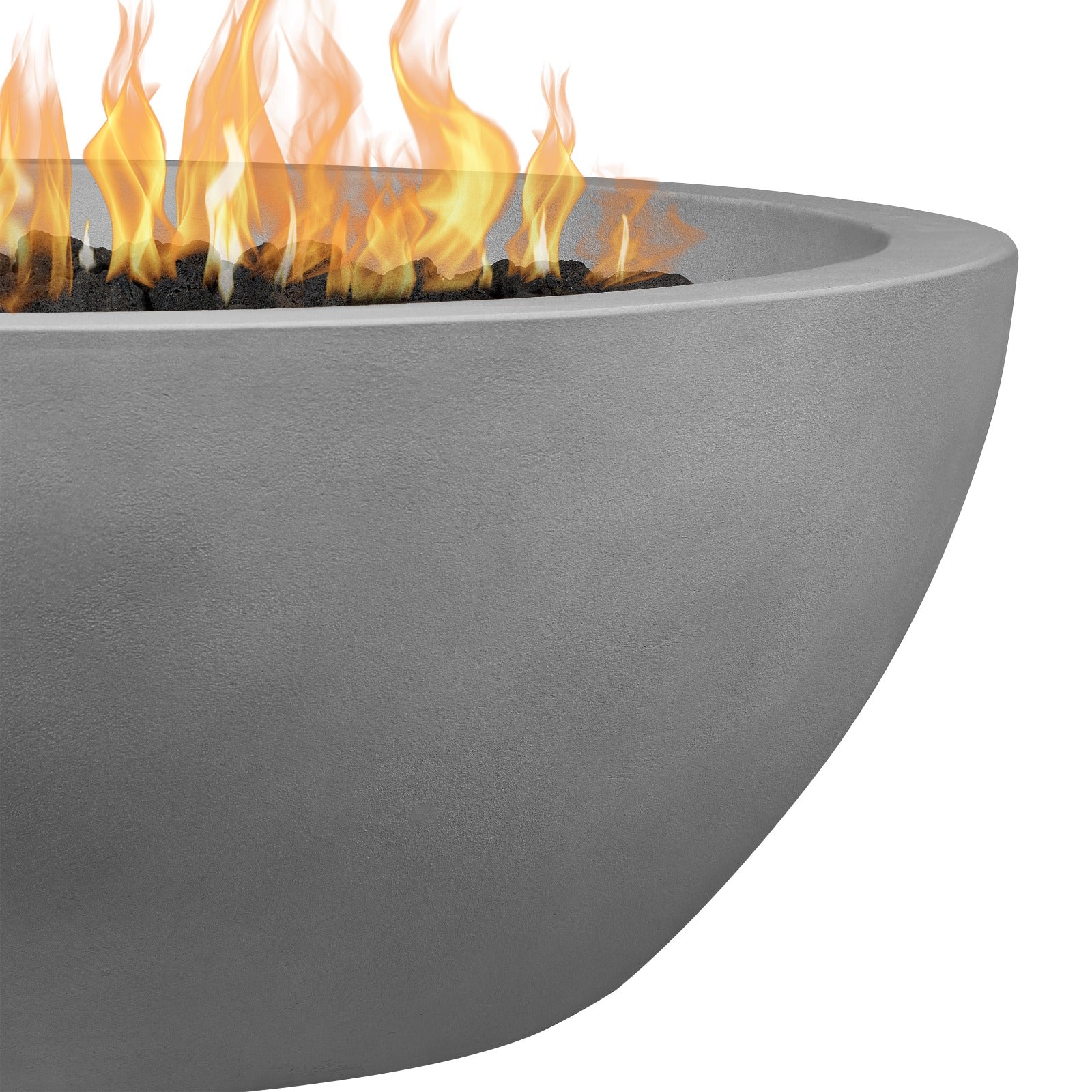 Eldora 42" Propane Fire Pit Bowl - Real Flame