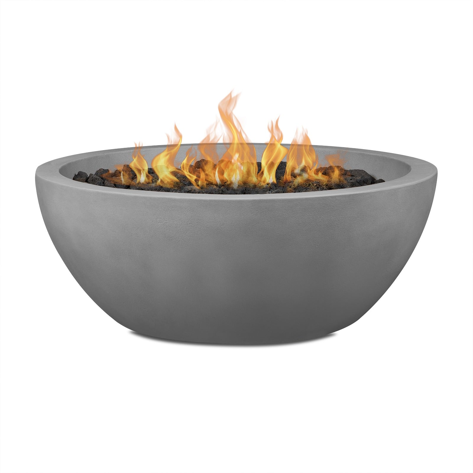 Eldora 42" Natural Gas Fire Pit Bowl - Real Flame