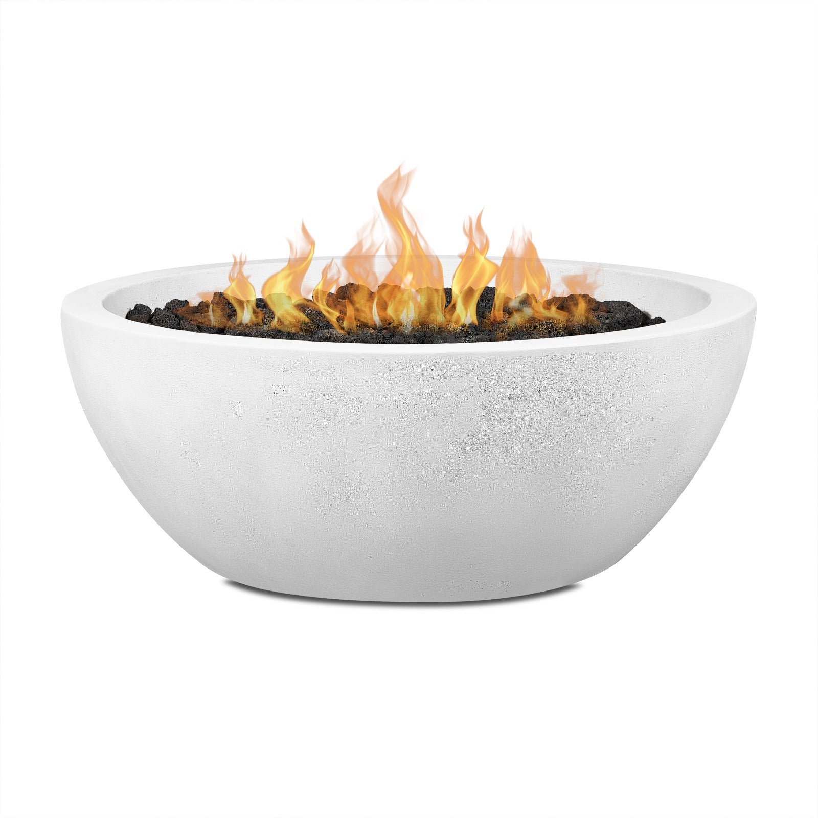 Eldora 42" Natural Gas Fire Pit Bowl - Real Flame