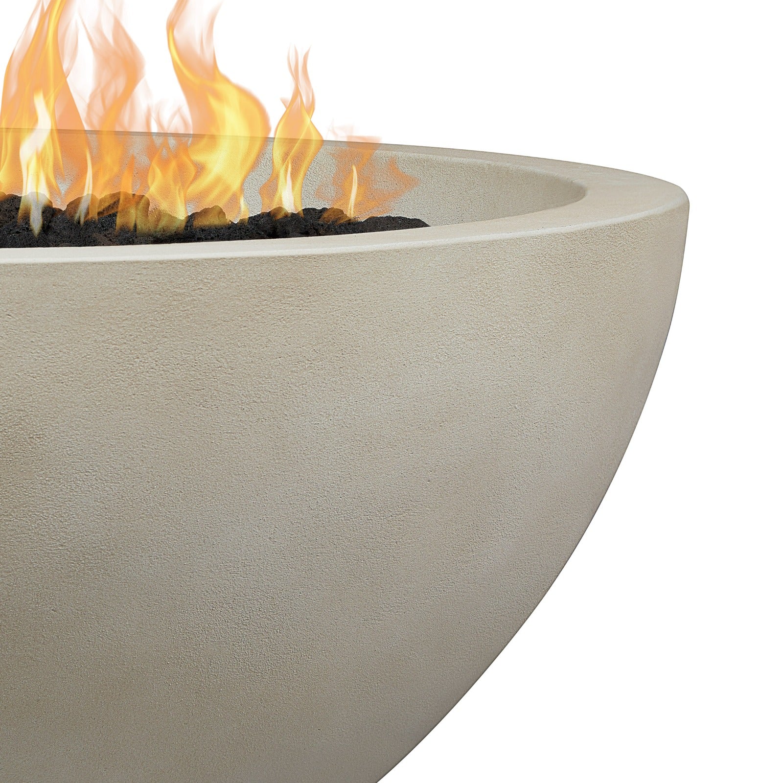 Eldora 42" Natural Gas Fire Pit Bowl - Real Flame