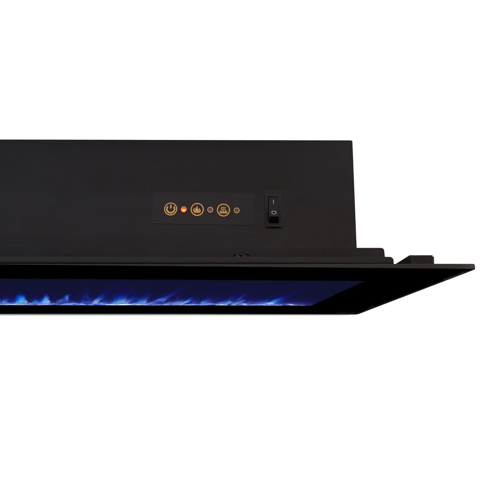 DiNatale 50" Wall - Mount Electric Fireplace - Real Flame
