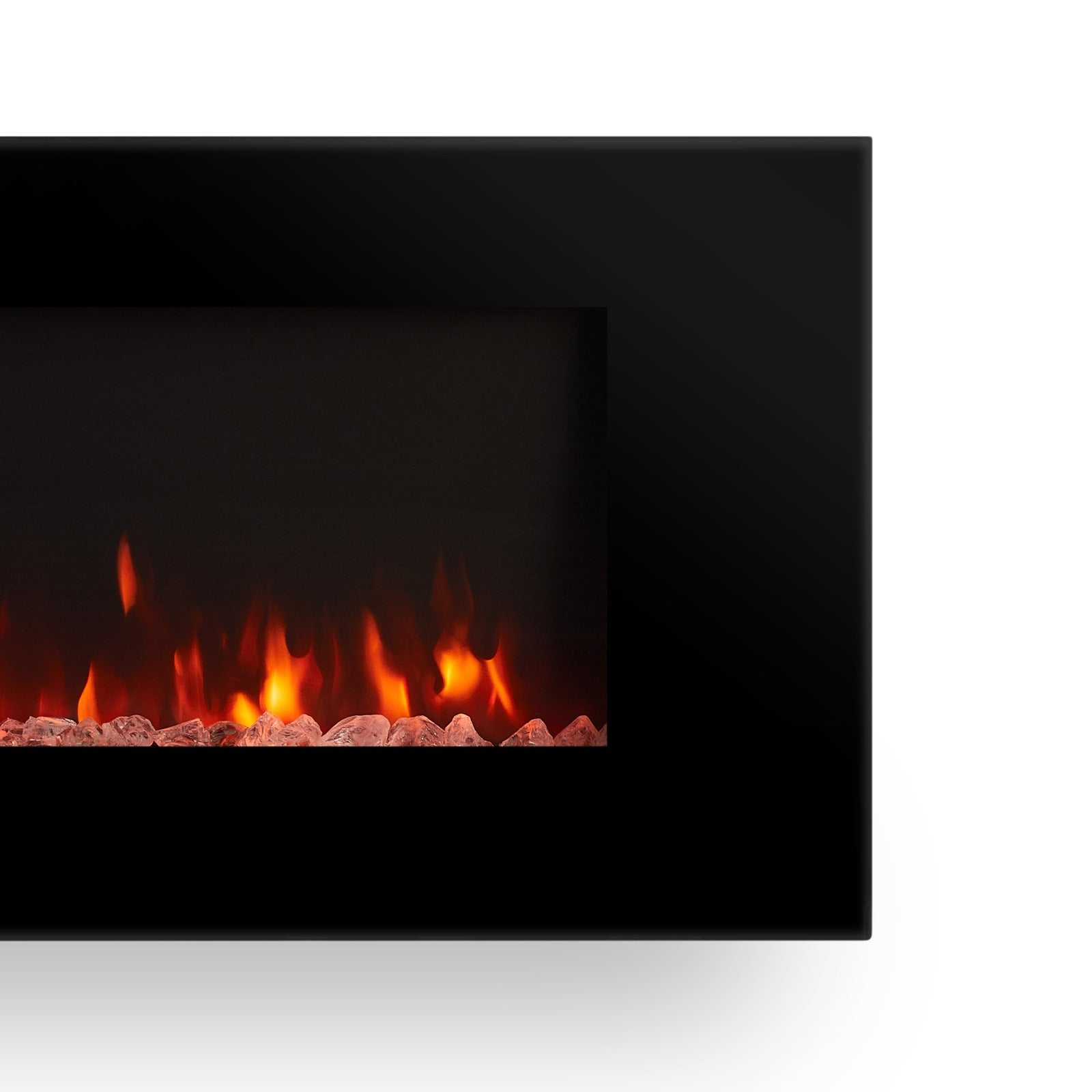 DiNatale 50" Wall - Mount Electric Fireplace - Real Flame
