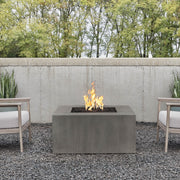 Estes Square Propane Fire Table With Hidden Tank - Real Flame