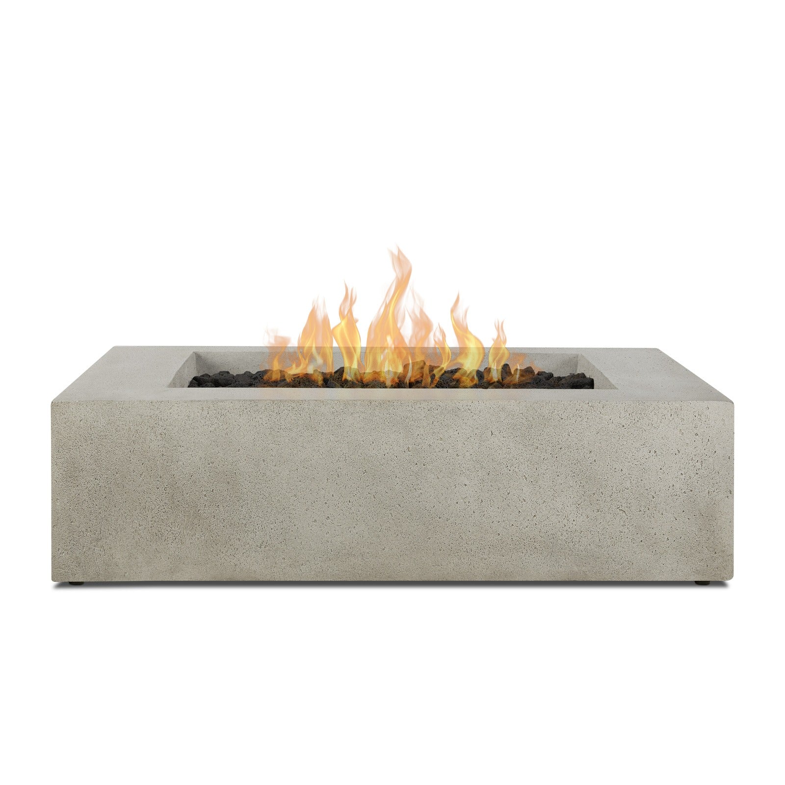La Valle Square Propane Fire Table - Real Flame