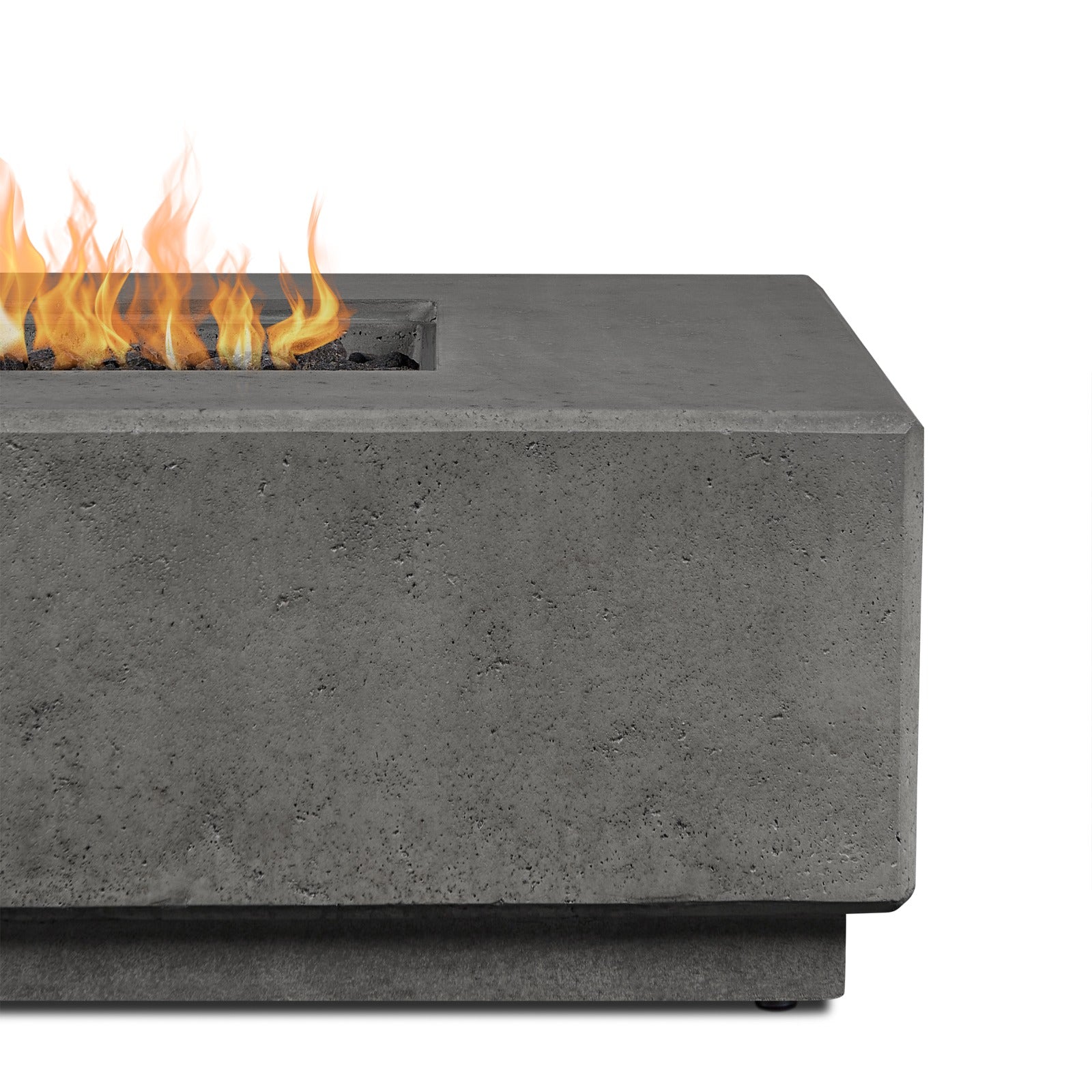 Ephraim Fire Pit Table With Hidden Propane Tank - Real Flame