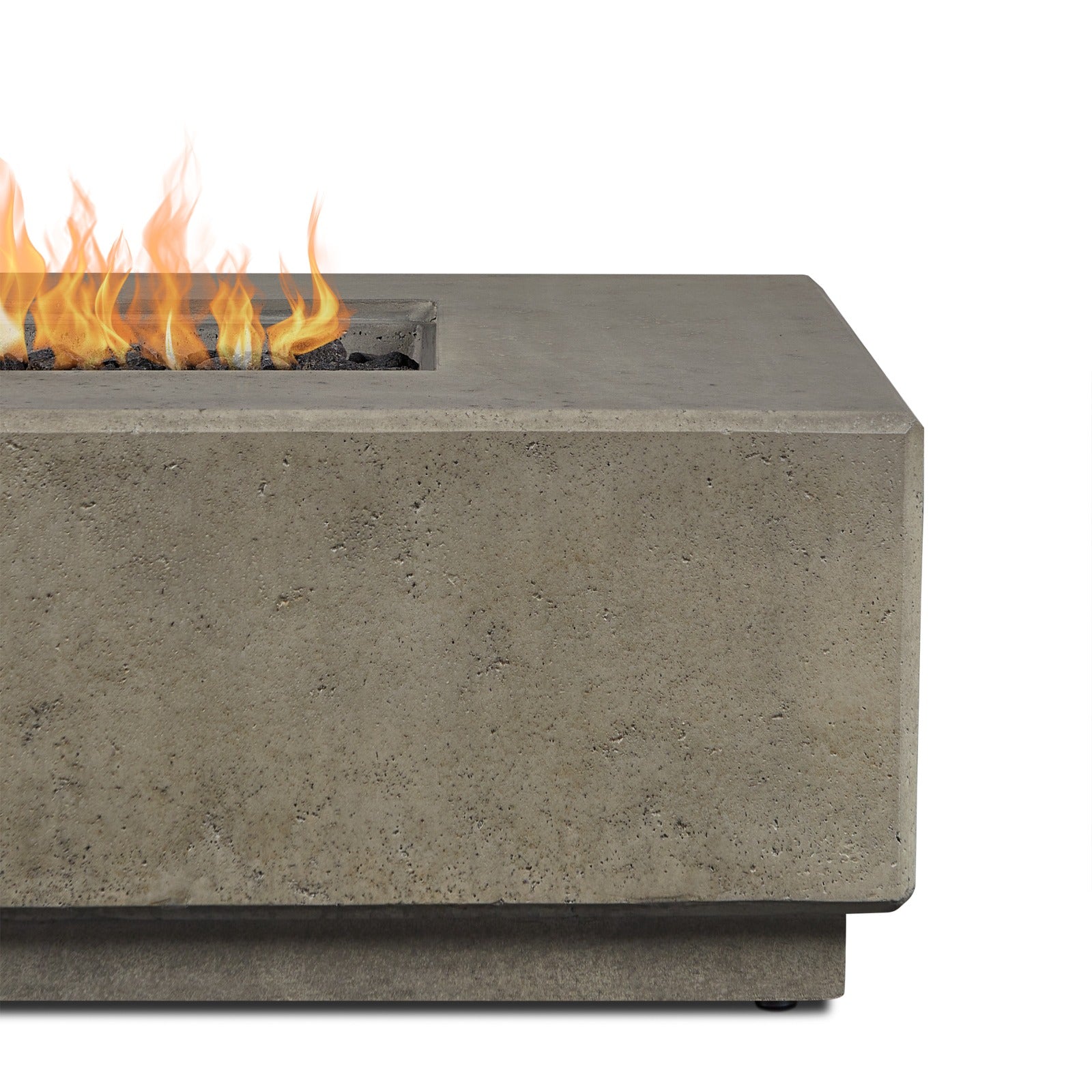Ephraim Fire Pit Table With Hidden Propane Tank - Real Flame