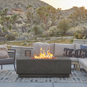 Ephraim Fire Pit Table With Hidden Propane Tank - Real Flame