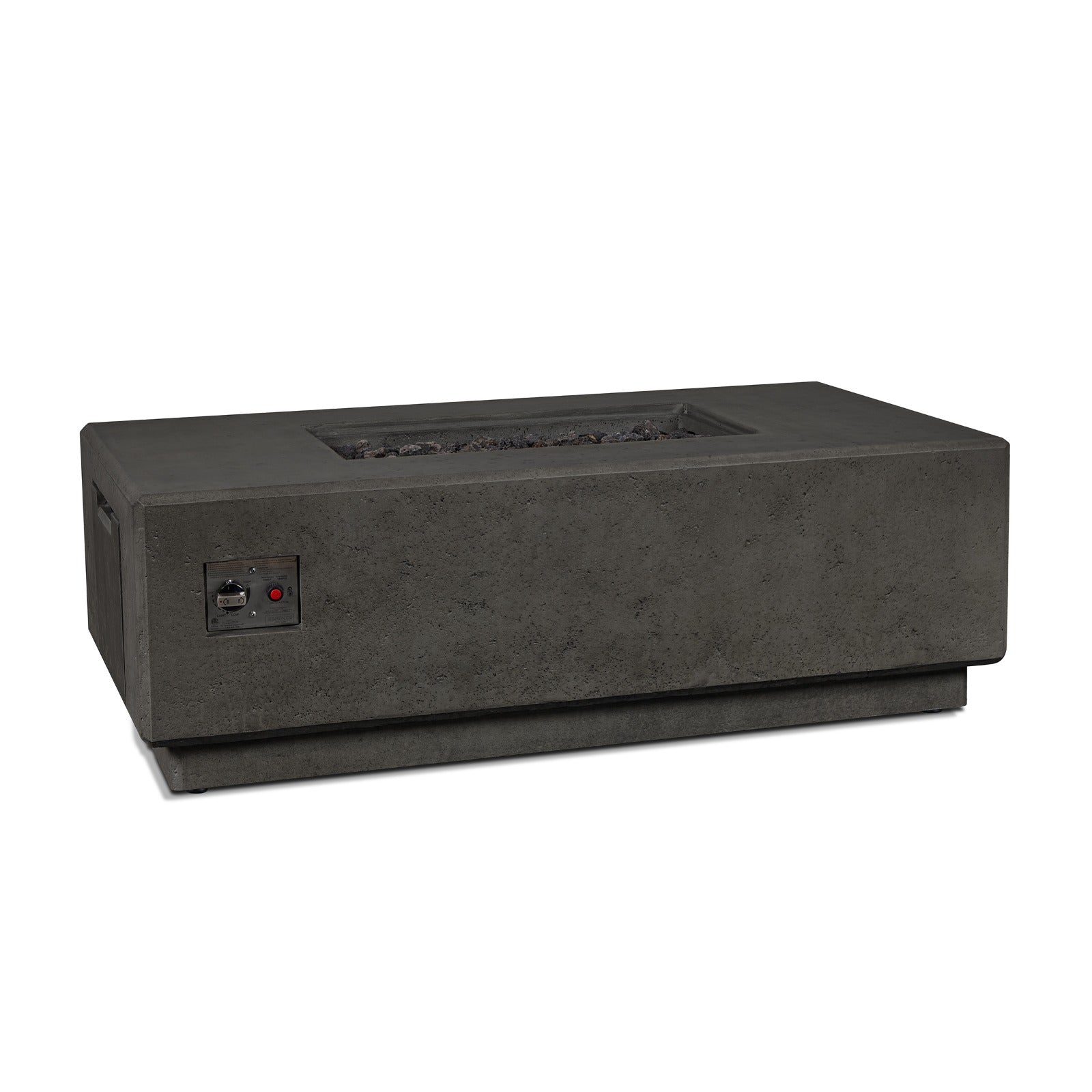Ephraim Fire Pit Table With Hidden Propane Tank - Real Flame