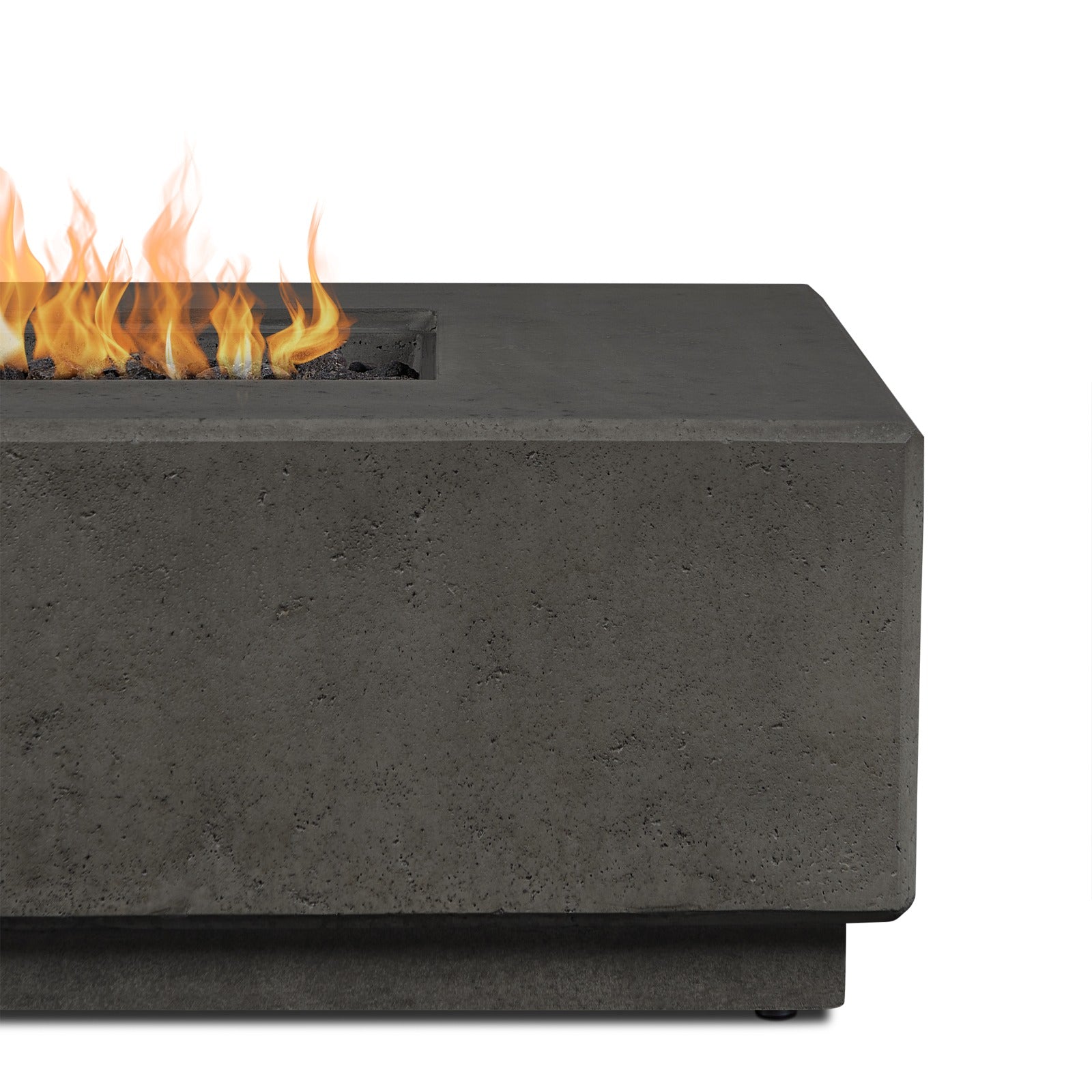 Ephraim Fire Pit Table With Hidden Propane Tank - Real Flame