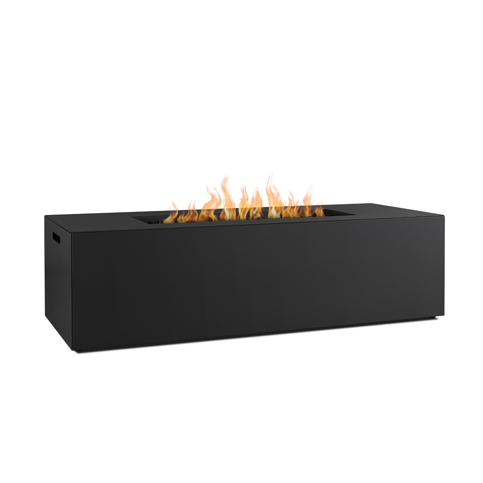 Coden 72" Rectangle Fire Pit Table With Hidden Propane Tank - Real Flame