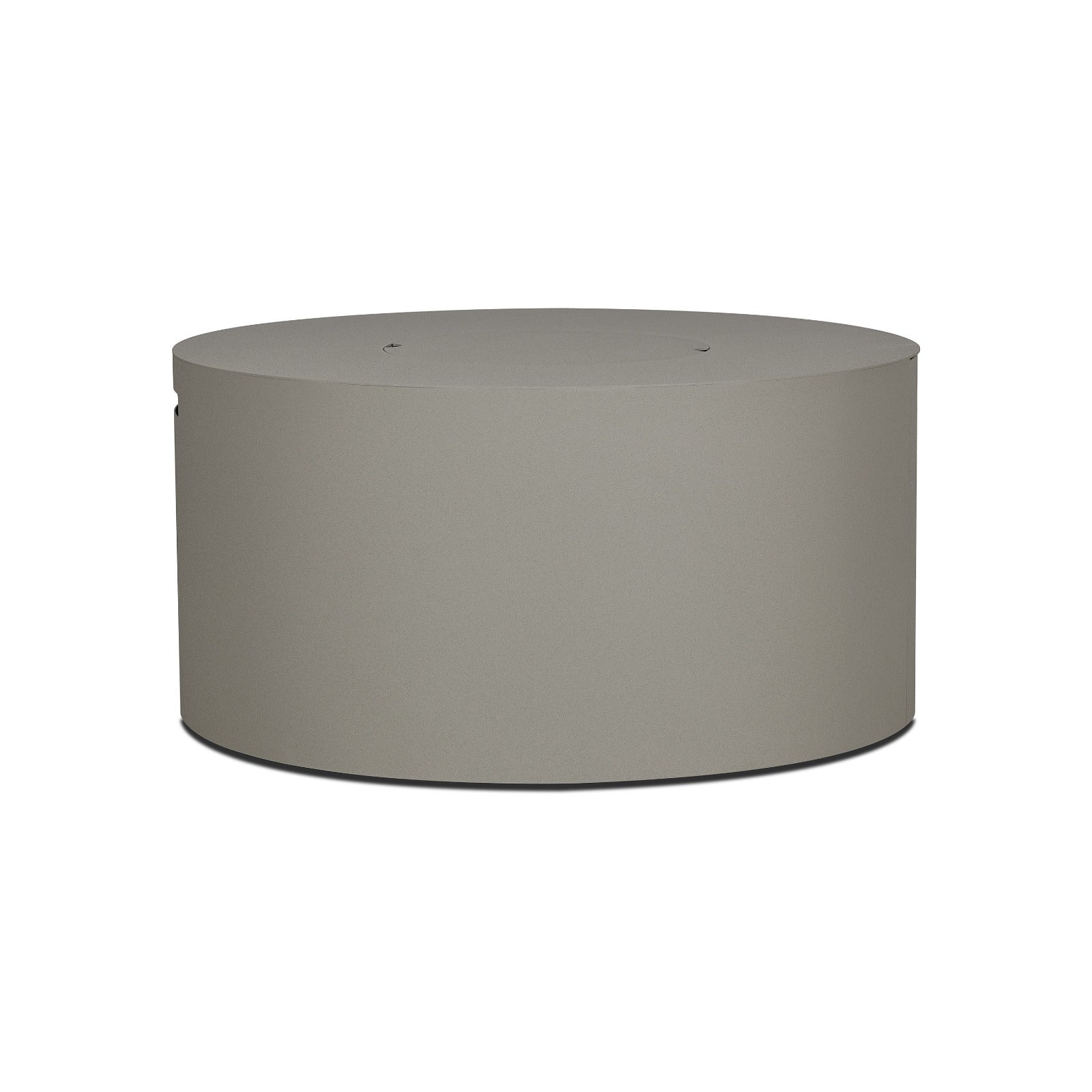 Coden Round Fire Pit Table With Hidden Propane Tank - Real Flame