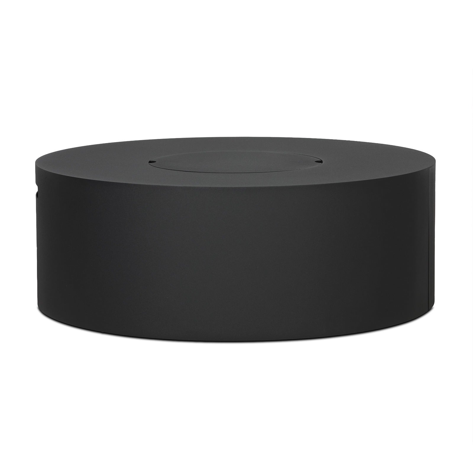 Coden Low Round Fire Pit Table With Hidden Propane Tank - Real Flame