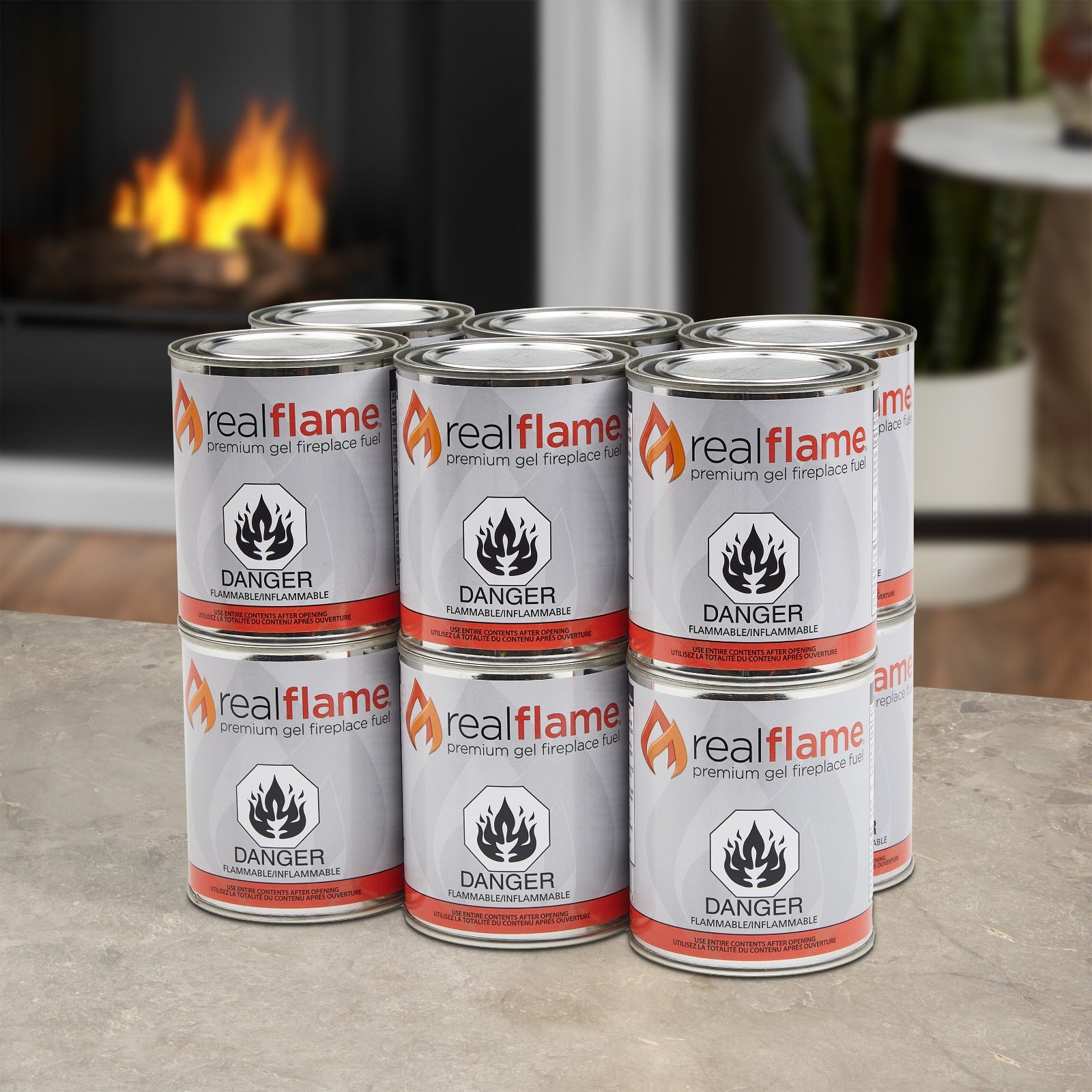 Real Flame® Gel Fuel - 12 Pack - Real Flame