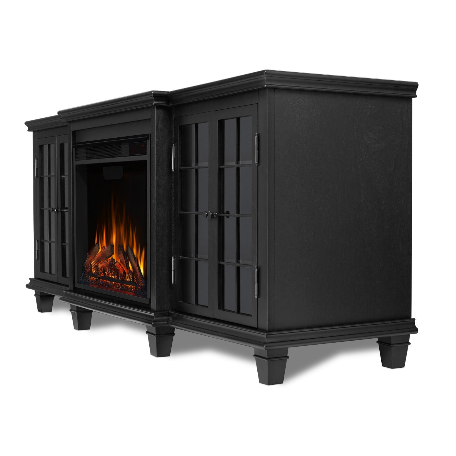 Marlowe Electric Fireplace TV Stand - Real Flame