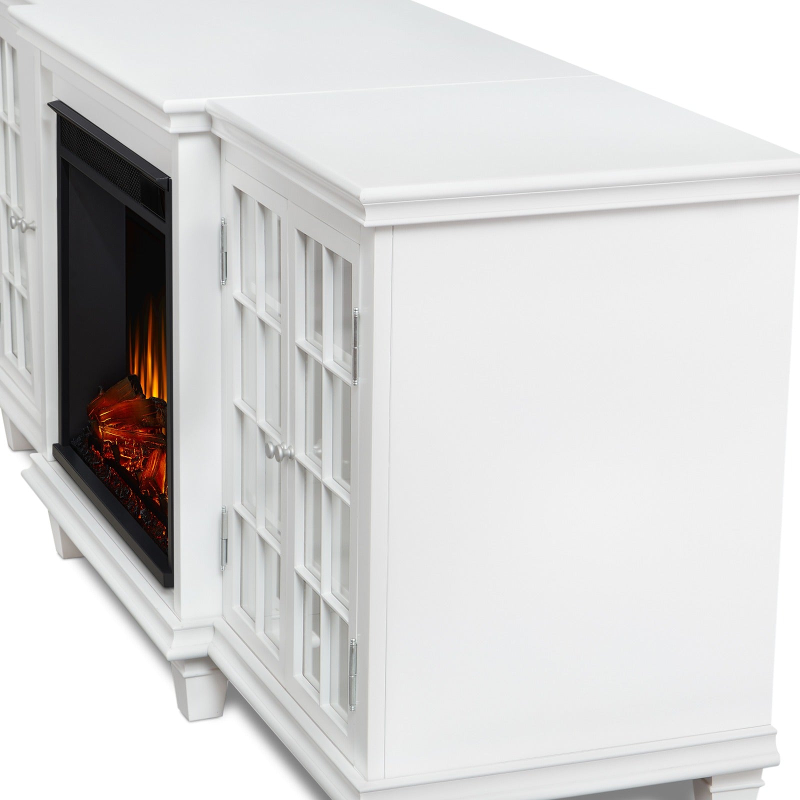 Marlowe Electric Fireplace TV Stand - Real Flame