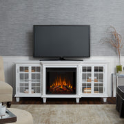 Marlowe Electric Fireplace TV Stand - Real Flame