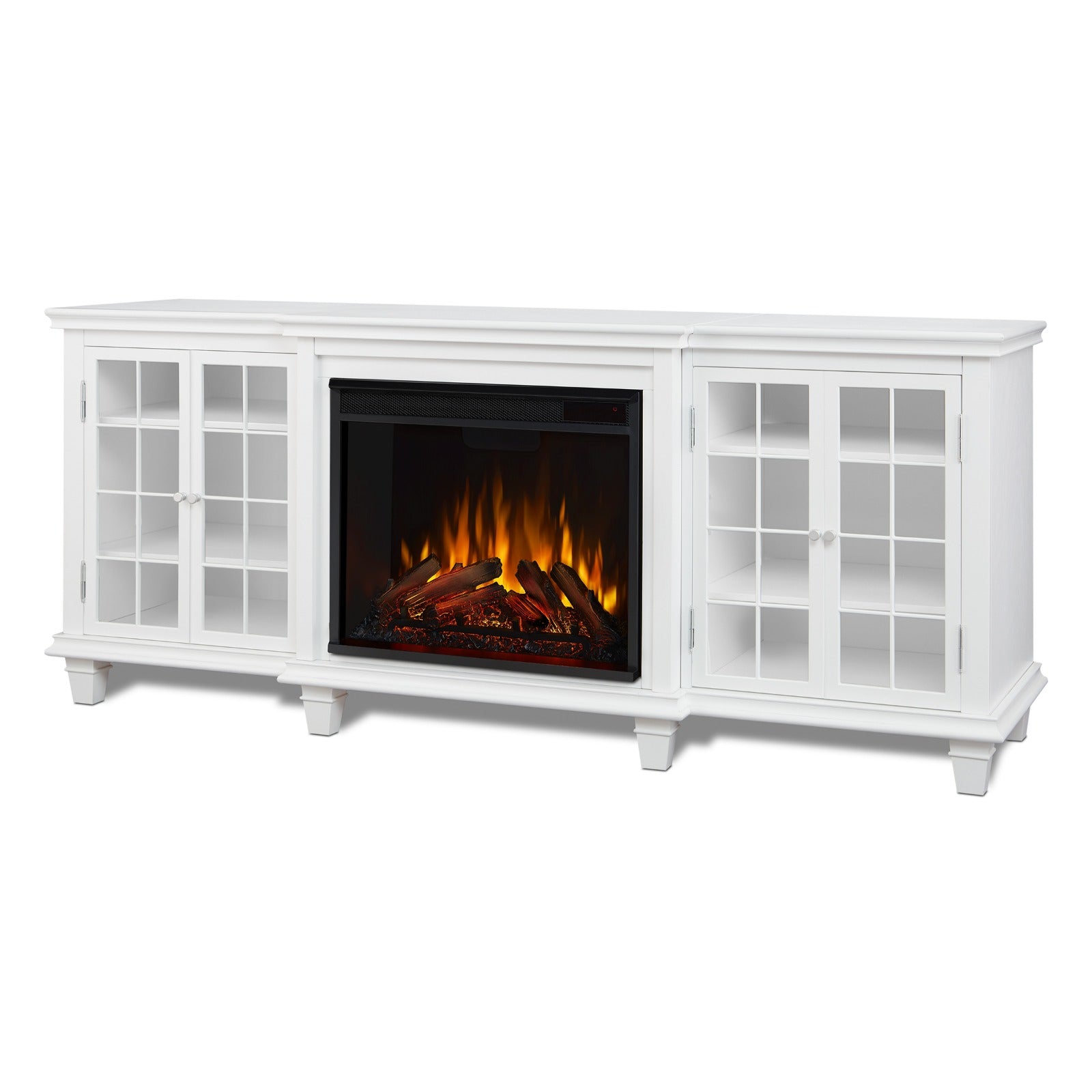 Marlowe Electric Fireplace TV Stand - Real Flame