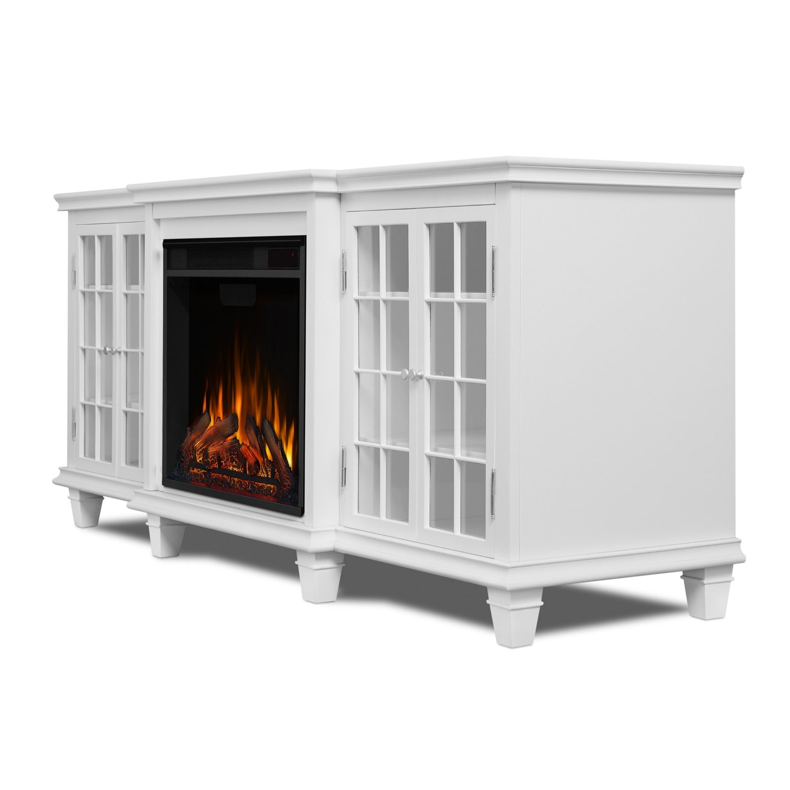 Marlowe Electric Fireplace TV Stand - Real Flame