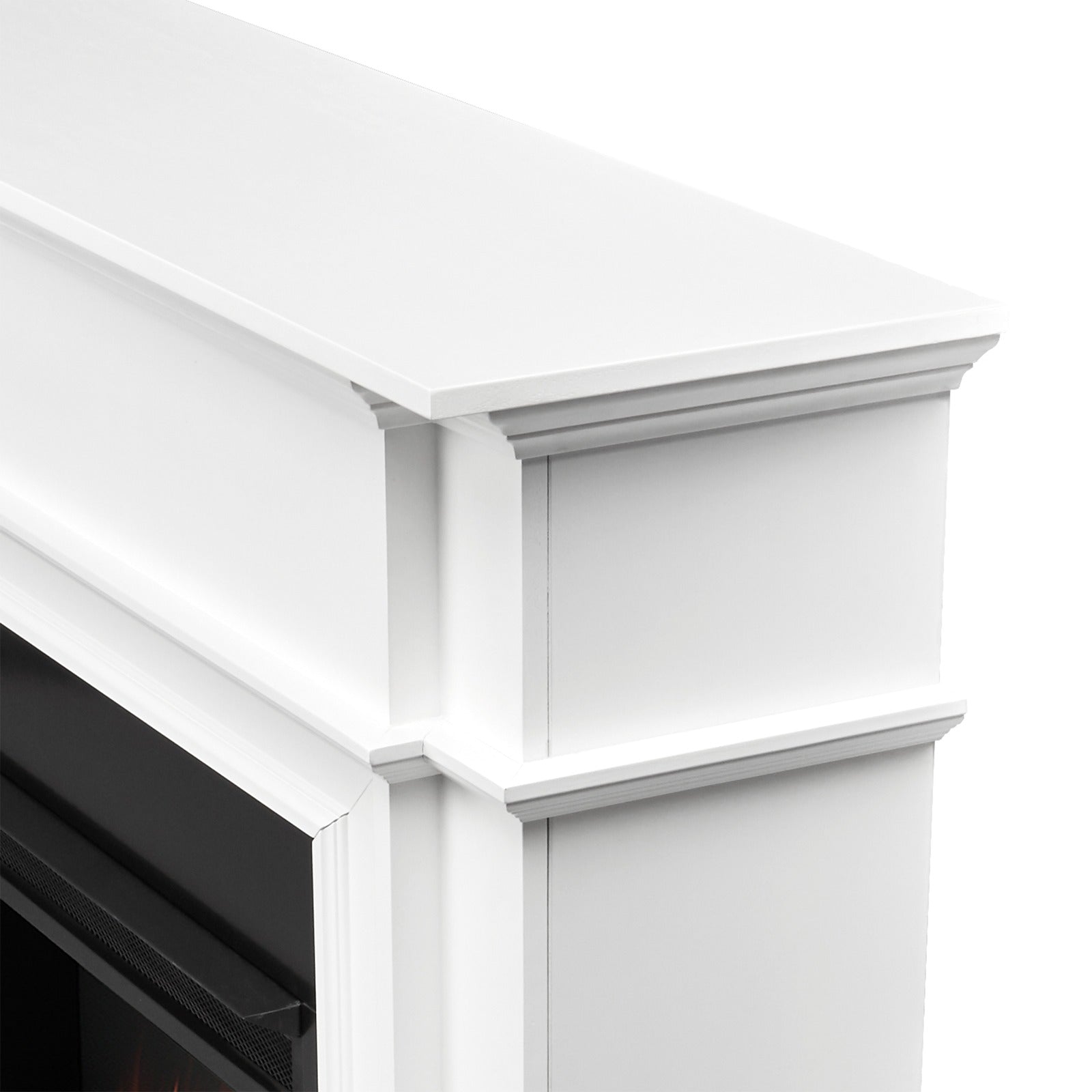 Harlan Grand Electric Fireplace - Real Flame