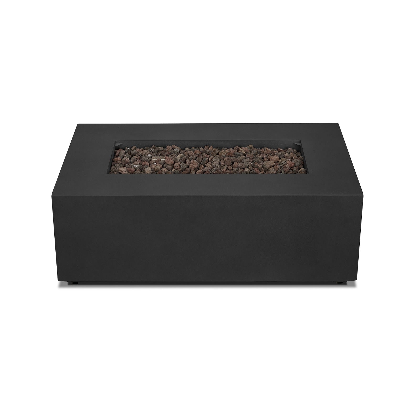 Aegean 42" Rectangle Propane or Natural Gas Fire Pit Table - Real Flame