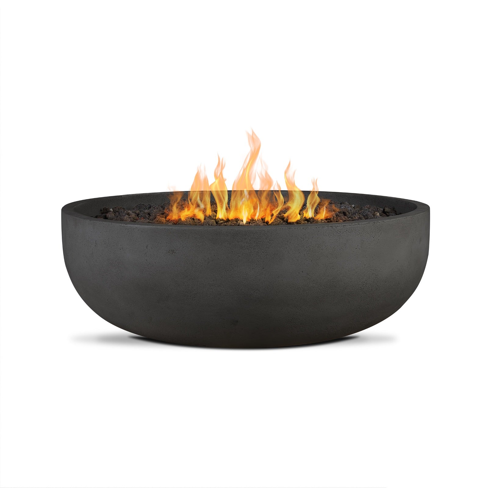 Carson 38" Natural Gas Fire Pit Bowl - Real Flame
