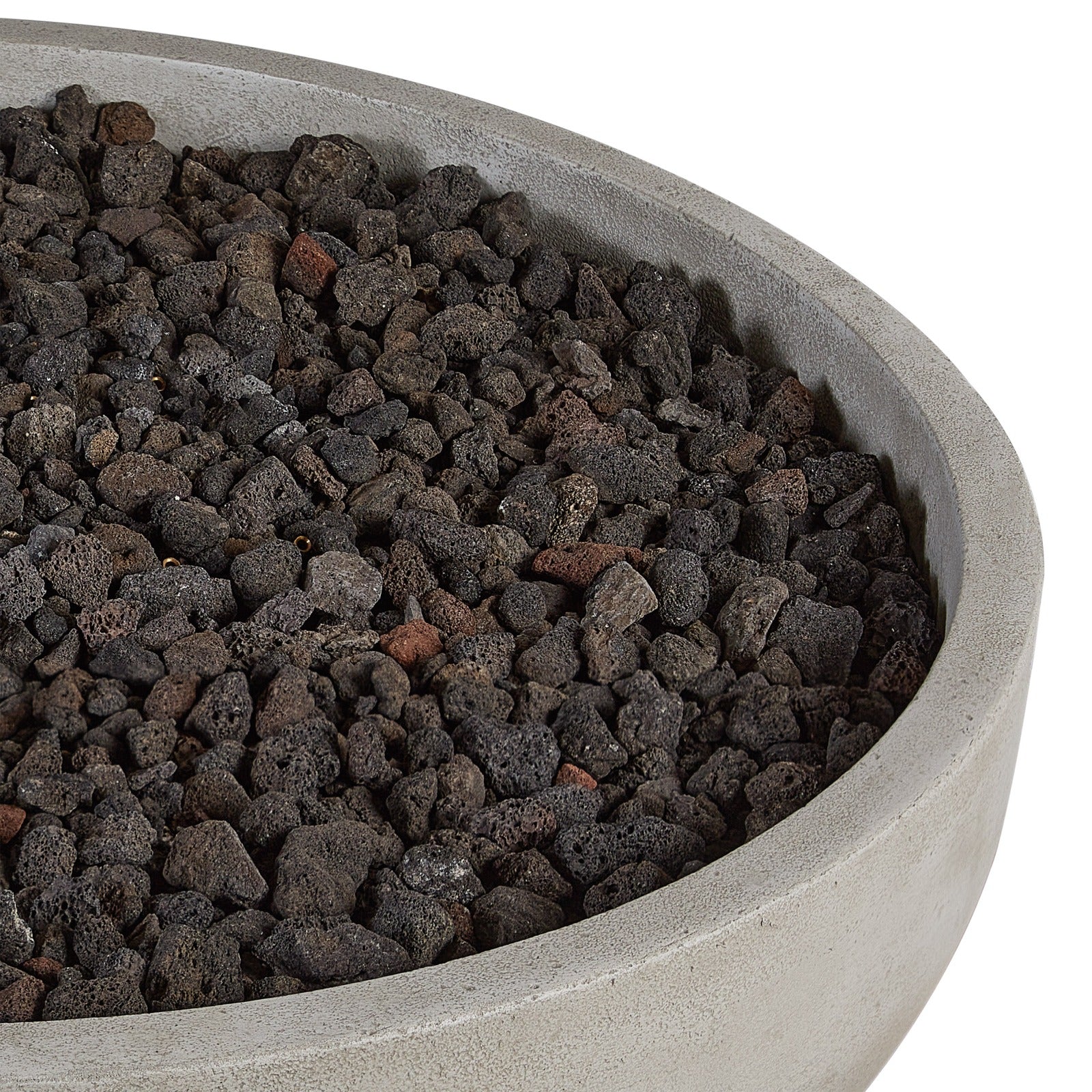 Carson 38" Natural Gas Fire Pit Bowl - Real Flame