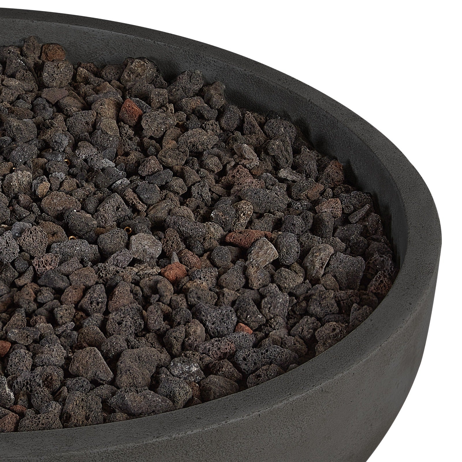 Carson 48" Natural Gas Fire Pit Bowl - Real Flame