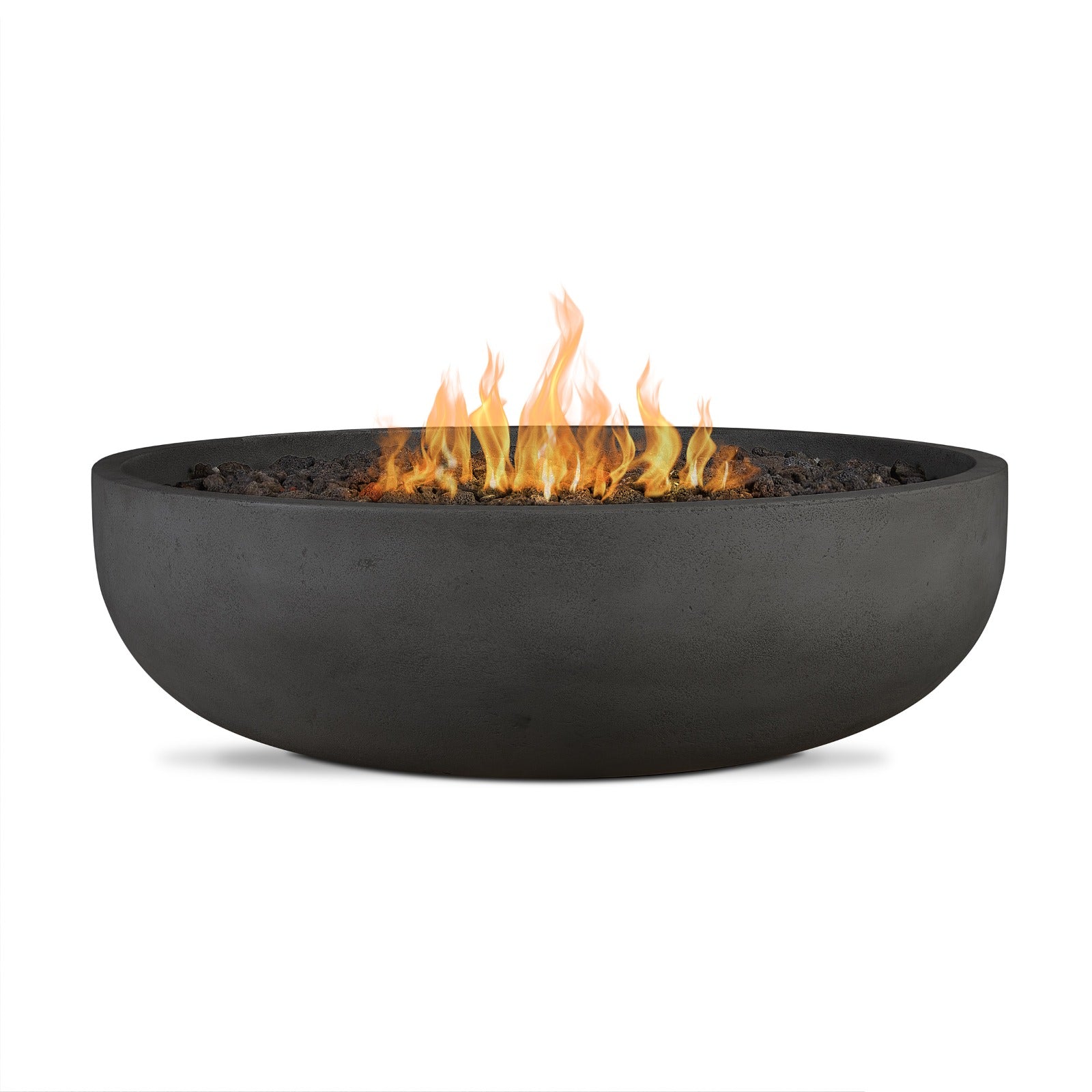 Carson 48" Natural Gas Fire Pit Bowl - Real Flame