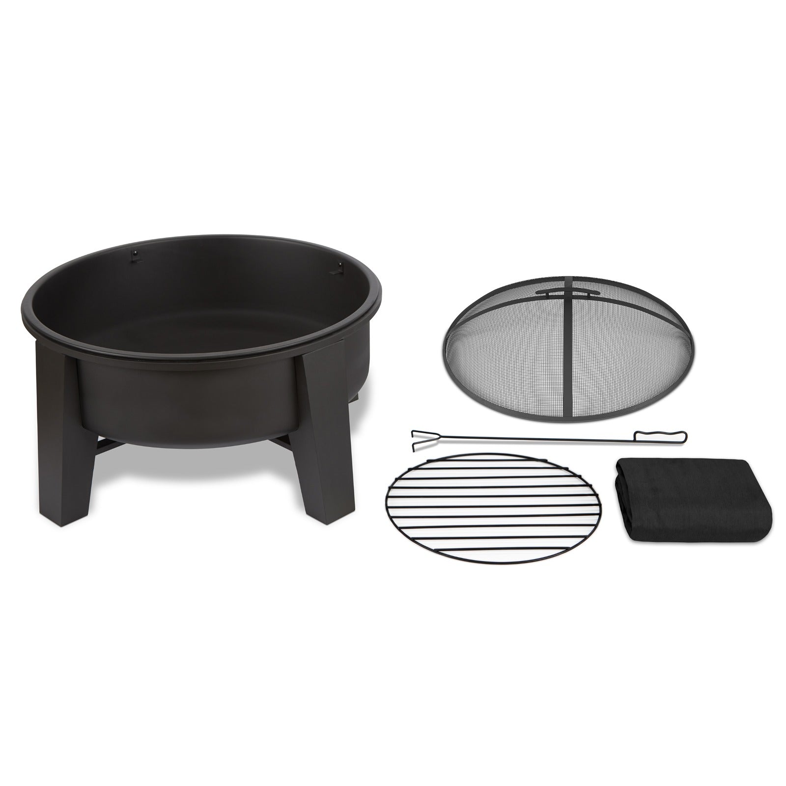 Forsyth Wood Burning Fire Pit - Real Flame