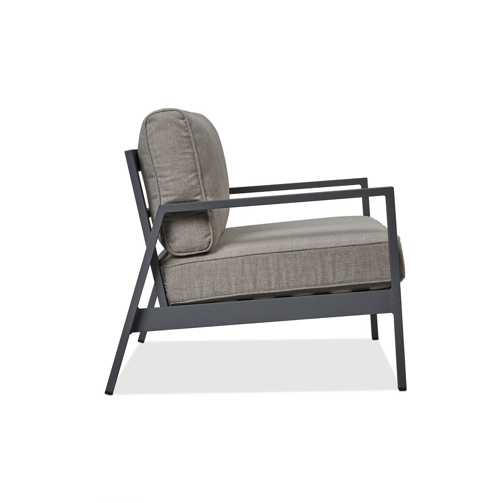 Aegean Outdoor Loveseat With Cushions - Real Flame