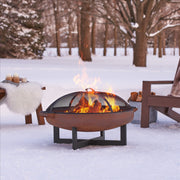 La Porte Wood Burning Fire Pit - Real Flame