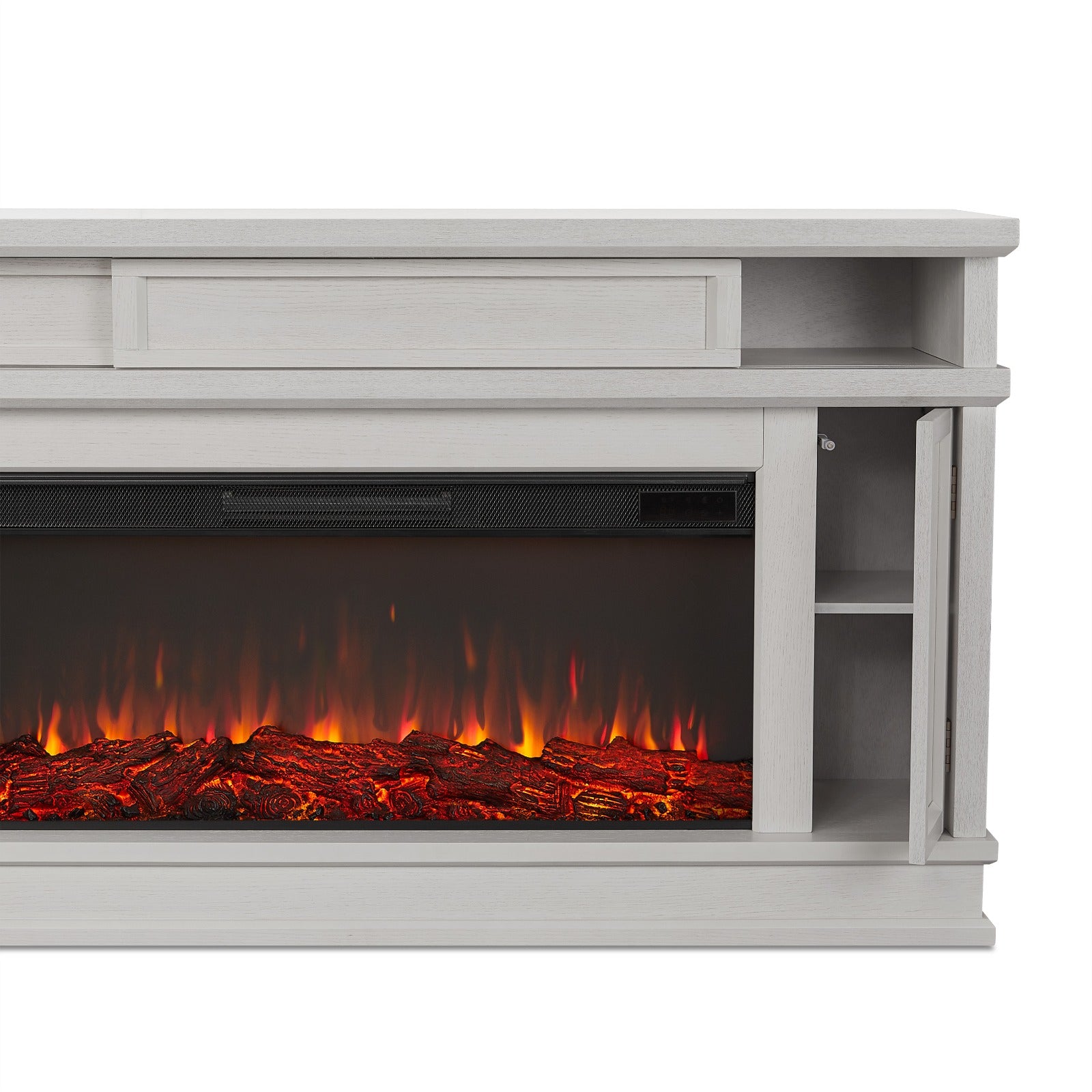 Torrey Landscape Electric Fireplace TV Stand - Real Flame