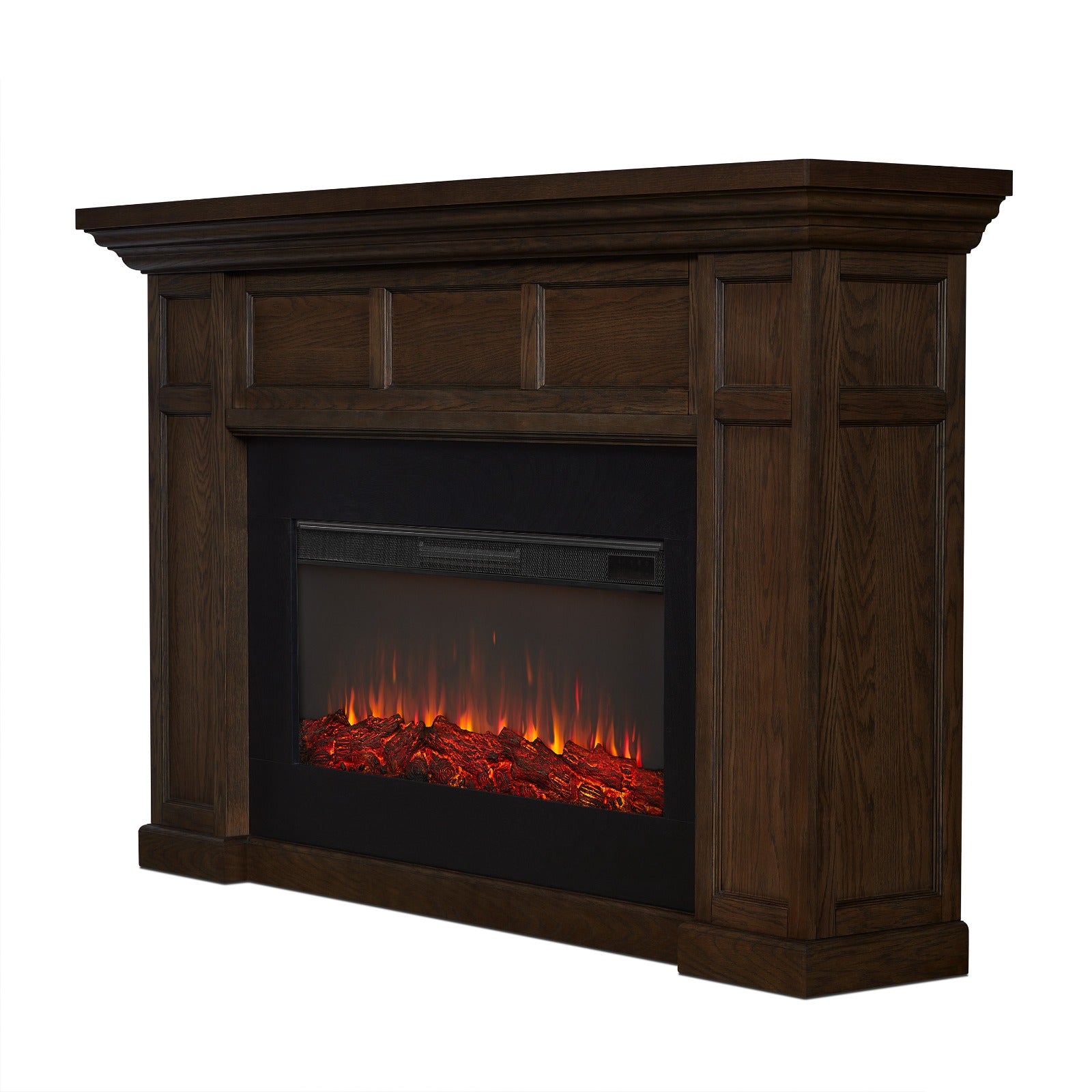 Alcott Landscape Electric Fireplace - Real Flame