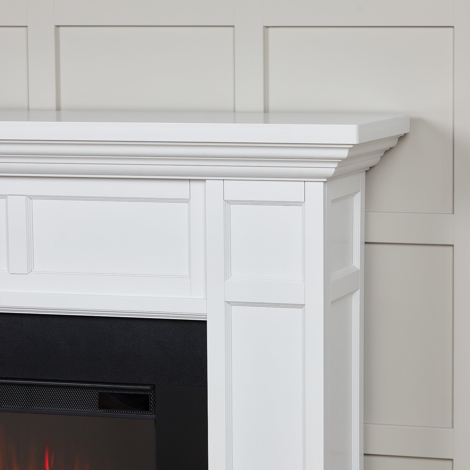 Alcott Landscape Electric Fireplace - Real Flame