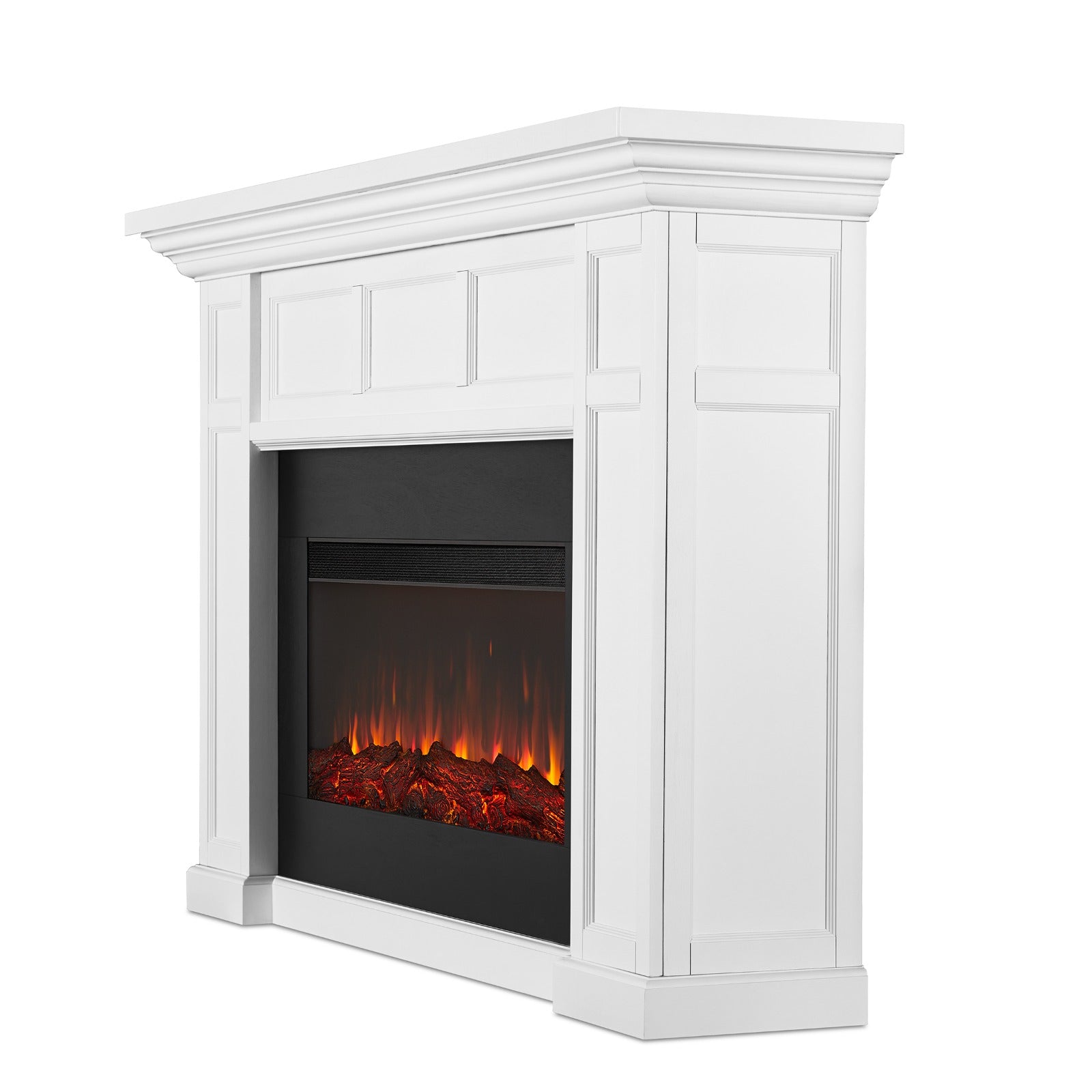 Alcott Landscape Electric Fireplace - Real Flame