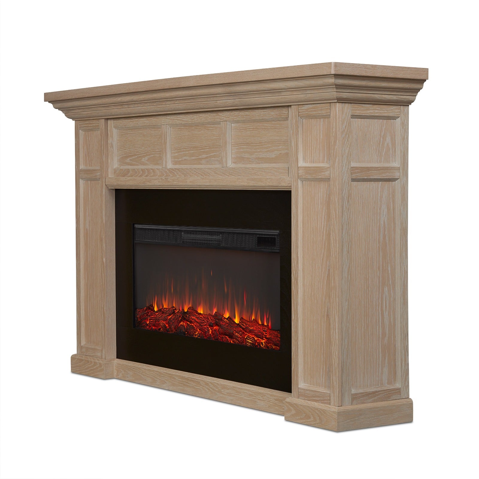 Alcott Landscape Electric Fireplace - Real Flame