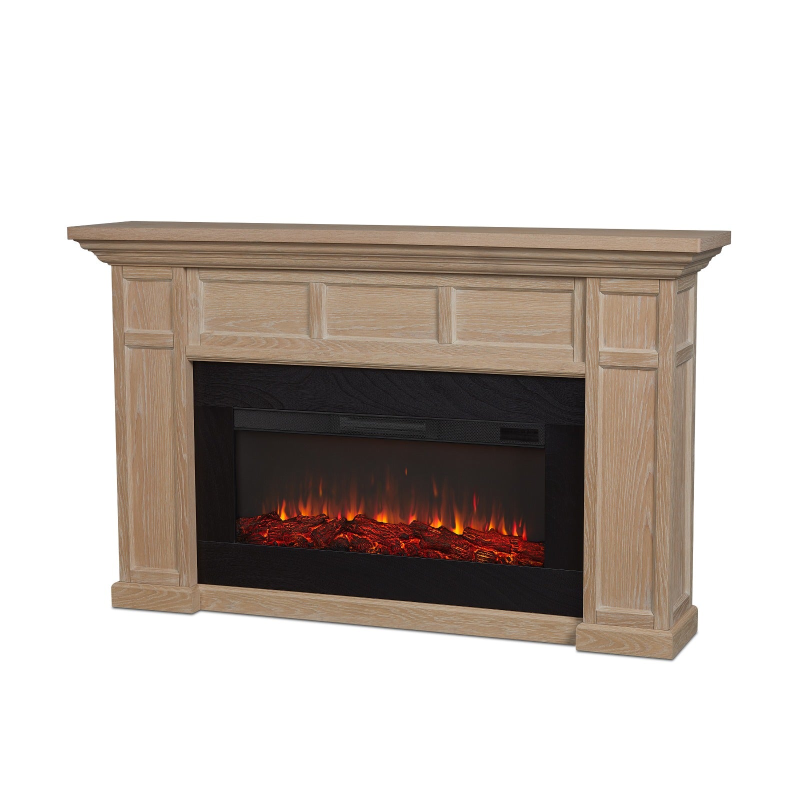 Alcott Landscape Electric Fireplace - Real Flame