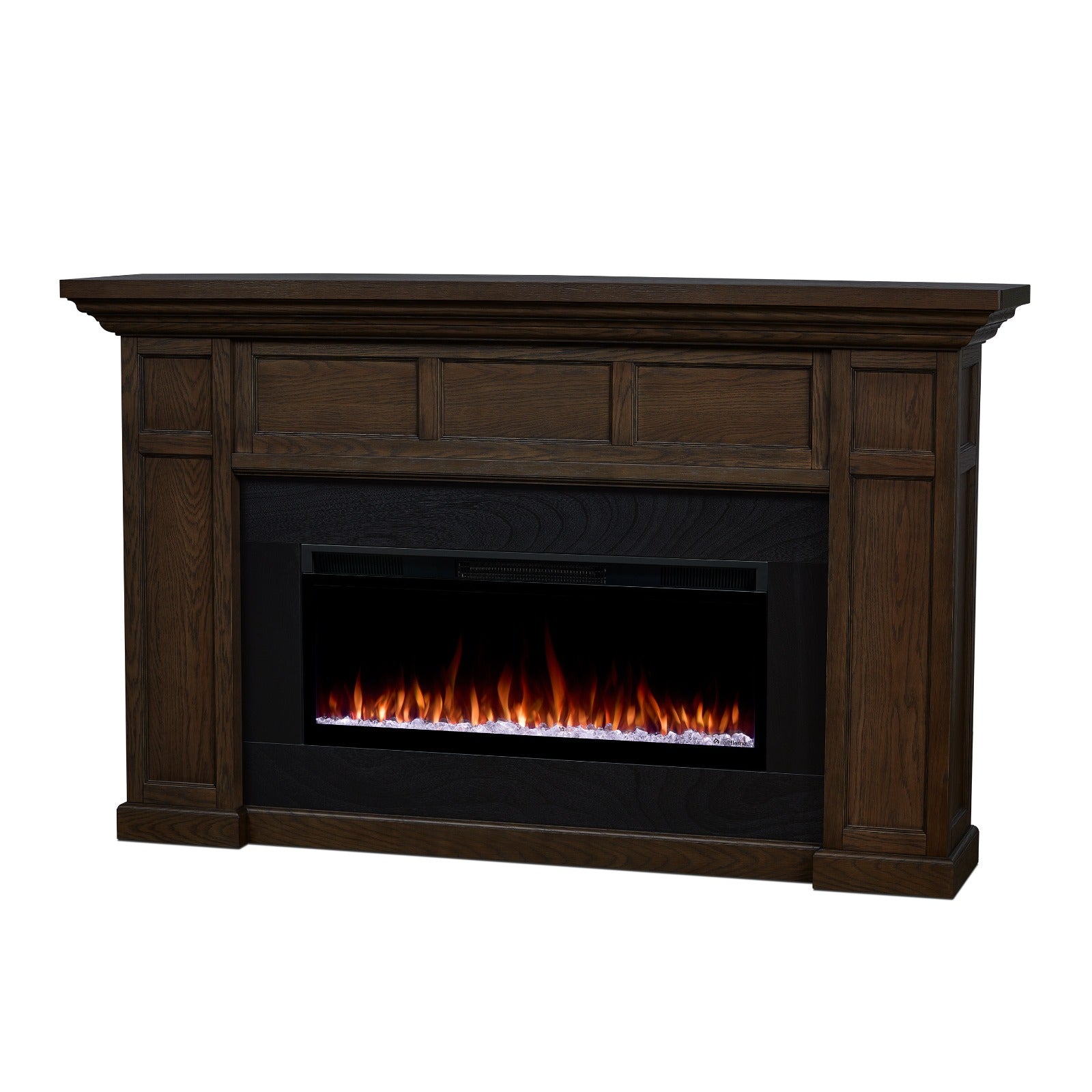 Alcott SMART Landscape Electric Fireplace - Real Flame