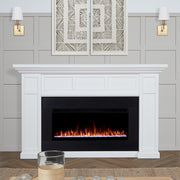 Alcott SMART Landscape Electric Fireplace - Real Flame