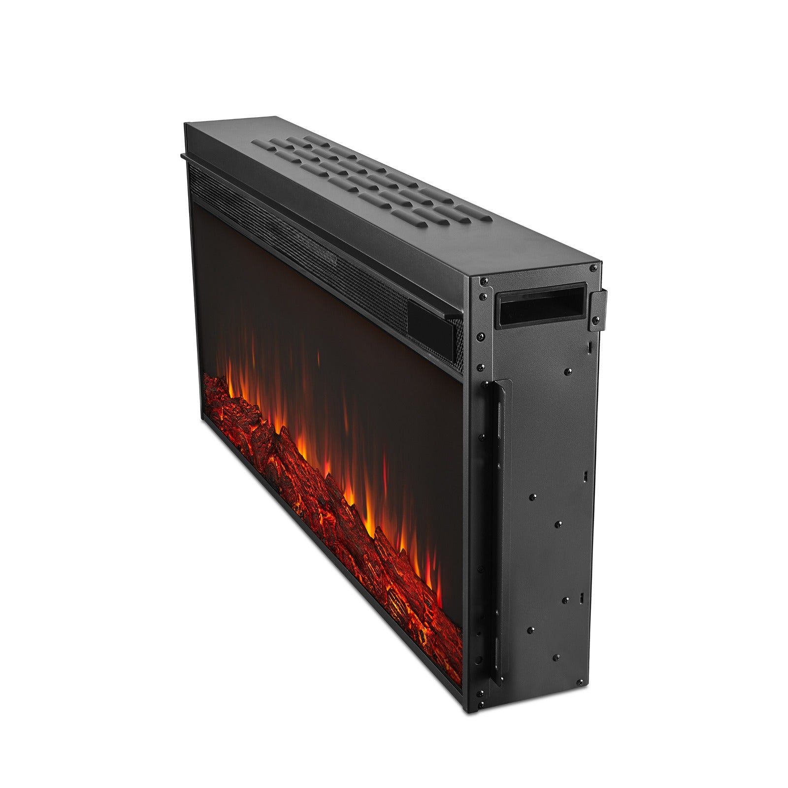 Bristow Landscape Electric Fireplace - Real Flame